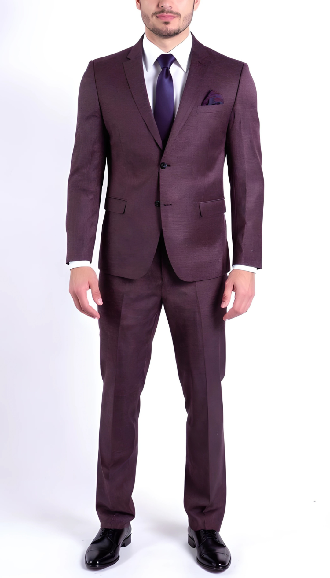The Nelson, Slate Grey Refined Slim Suit