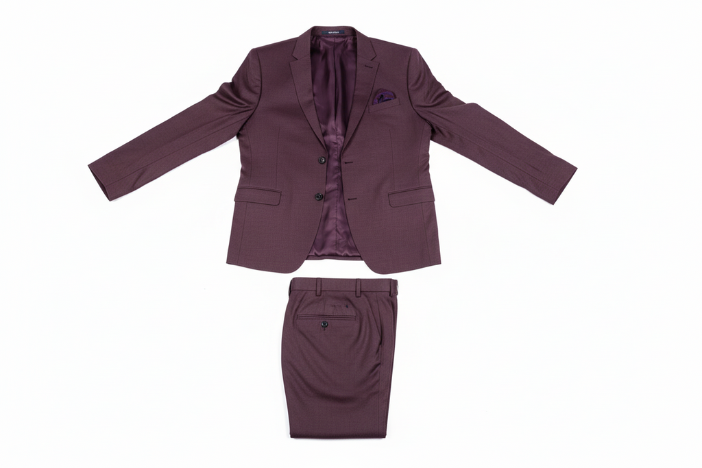 The Nelson, Slate Grey Refined Slim Suit