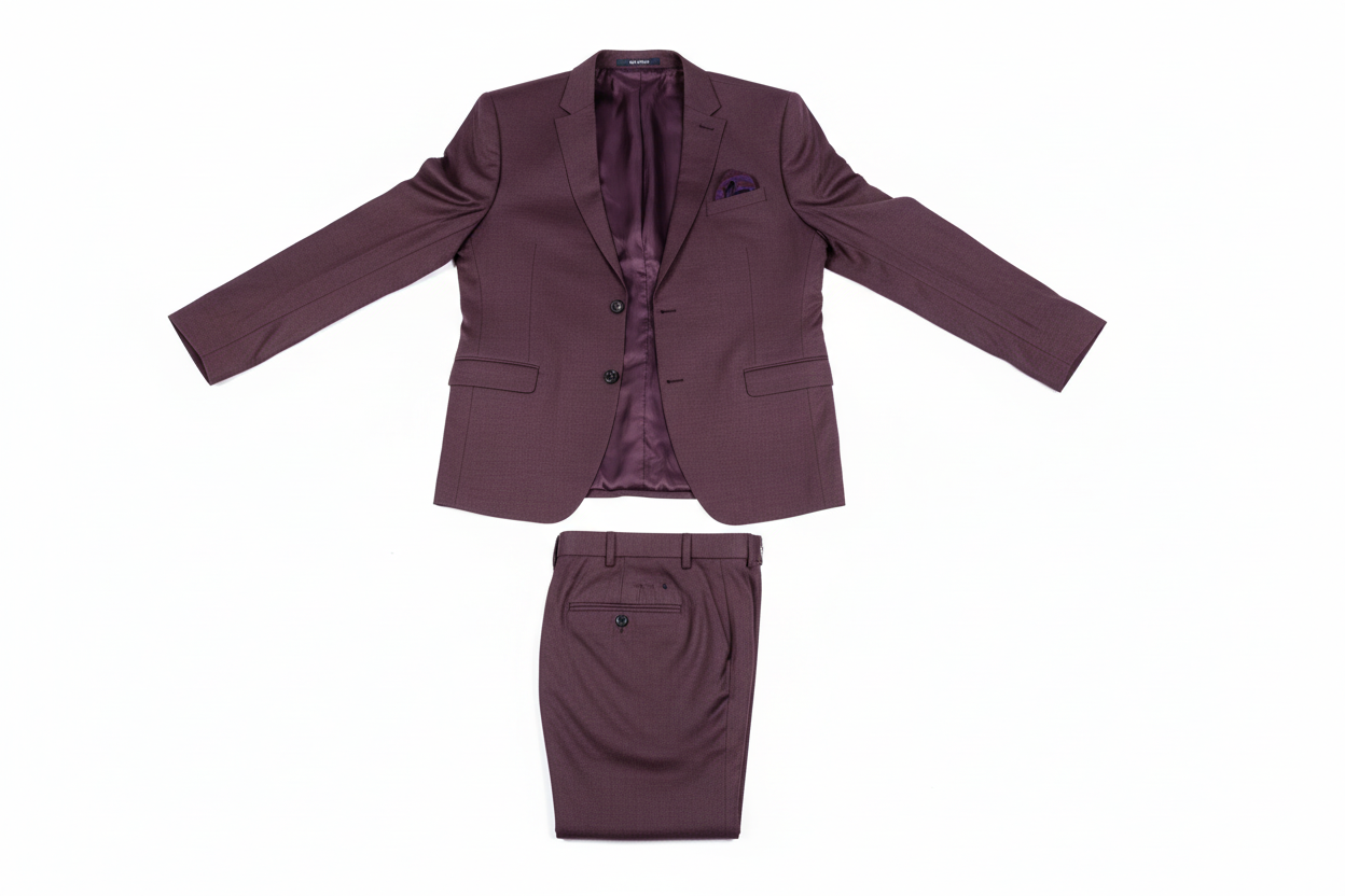 The Nelson, Slate Grey Refined Slim Suit