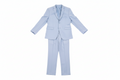 The Oslo, Cerulean Blue Slim Silhouette Suit