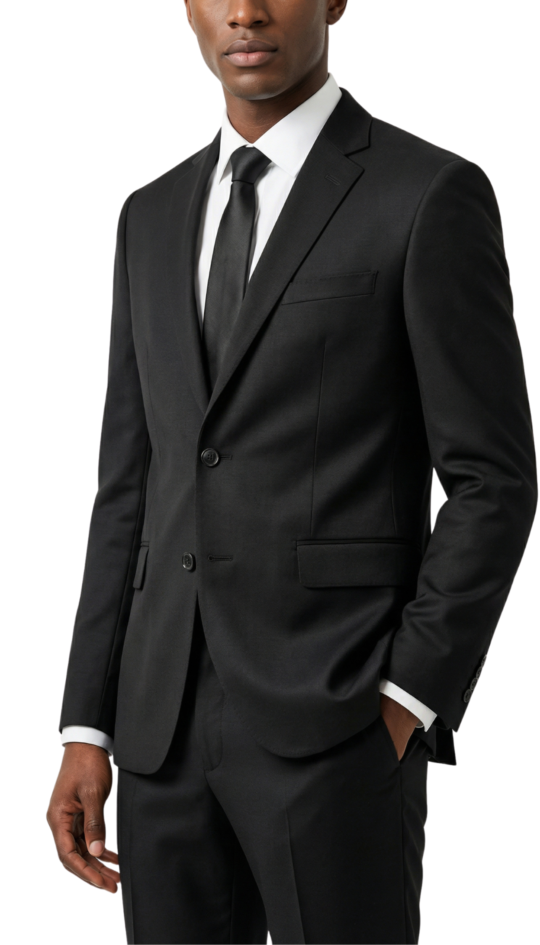 The Jax, Obsidian Three-Piece Tailored Suit